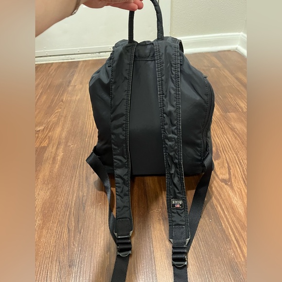 Kamp New York Black Nylon Backpack. - Picture 2 of 12